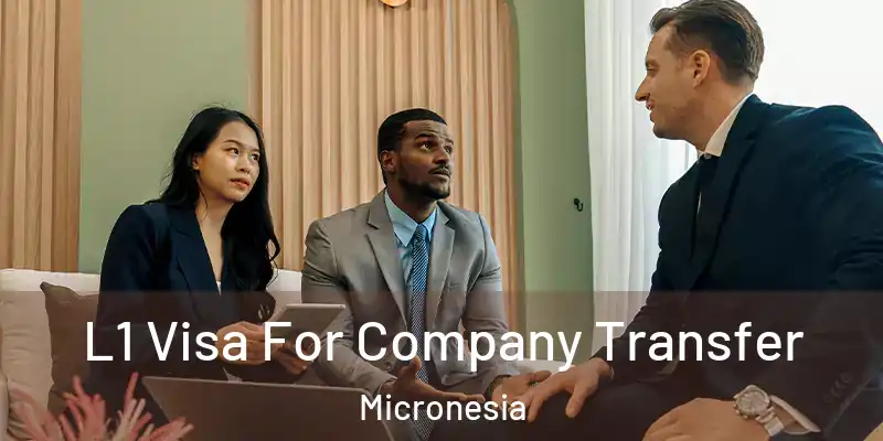 L1 Visa For Company Transfer Micronesia